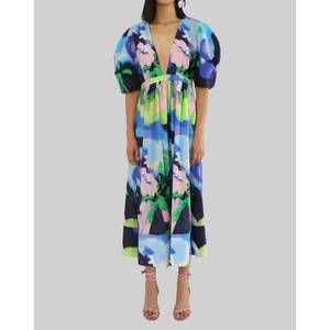NEW DE LORETA ita dress in blue